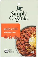 SIMPLY ORGANIC Organic Mild Chili Seasoning, 1 OZ
