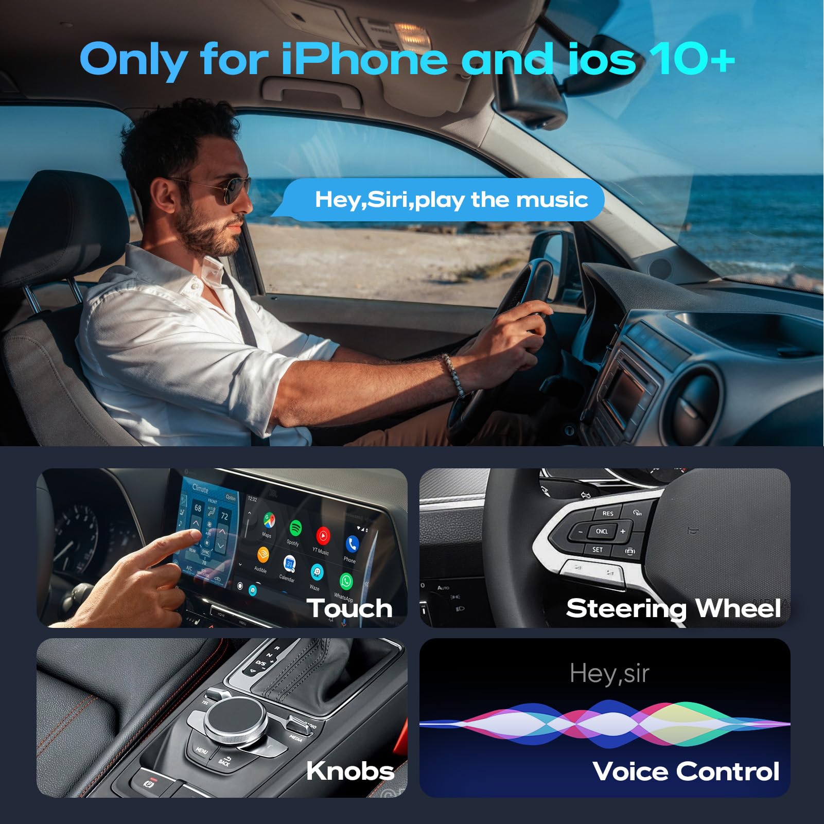 Photo 1 of PulseNote Wireless CarPlay Adapter for Cars