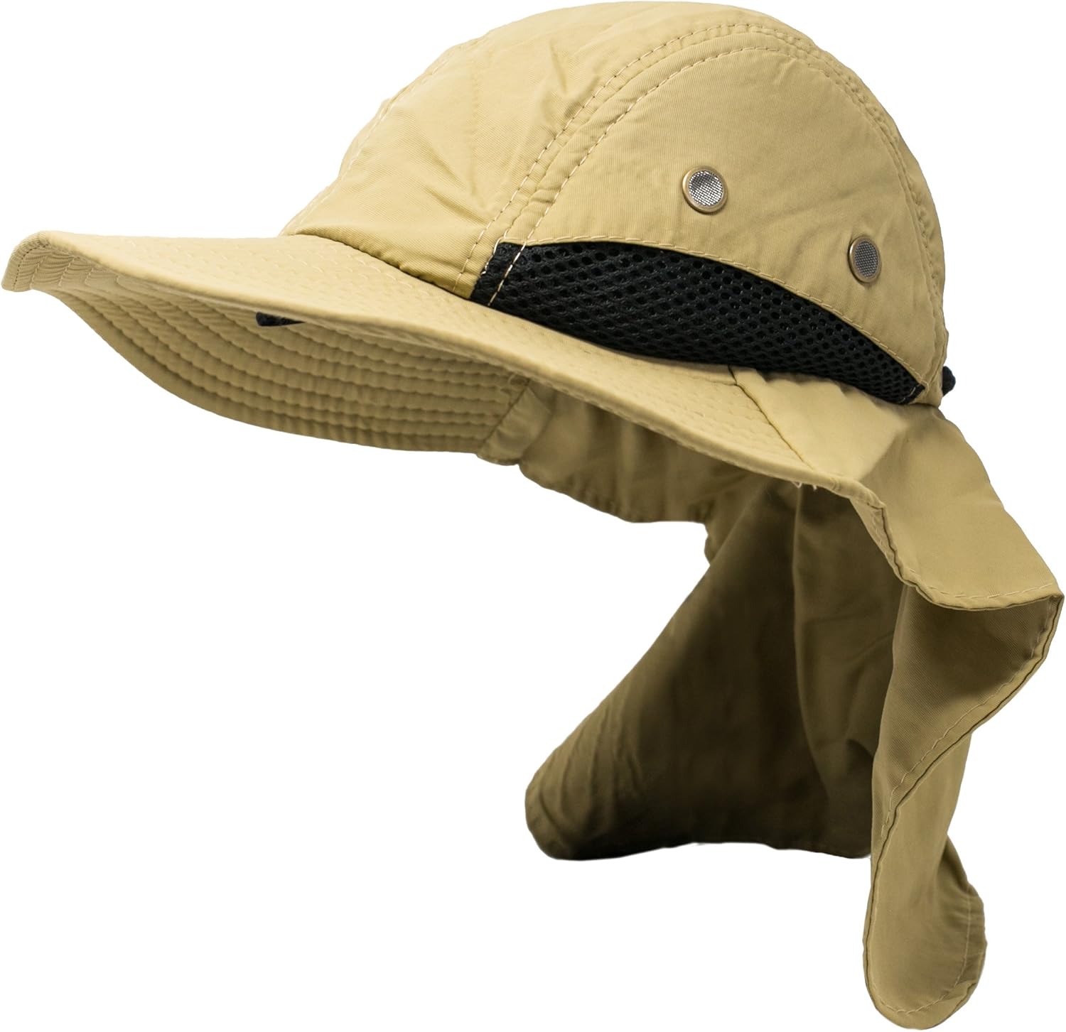 boonie hat with neck flap