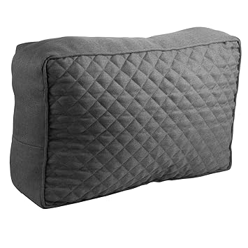 WOLTU Palettenkissen Seitenkissen Sofa Couch Kissen Outdoor Seitenlehne 60x40x20cm Bankauflage Anthrazit SKN006an
