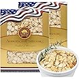 American Ginseng Slices from Wisconsin (Sliced Ginseng Root）Wisconsin Grown!Most People Use It to Make Ginseng Tea! Good for Health! (American Ginseng Slices (Small Round), 2 Boxes of 8 Ounces)