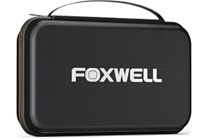 FOXWELL Portable Carrying Case for OBD2 Scanners & Battery Testers - Compatible with BT301, BT100, BT60, NT301, NT301 Plus, NT630 Plus