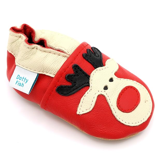 Scarpine In Pelle Dotty Fish - Sandali Antiscivolo Per Bambini 0-4 Anni - Foto 7