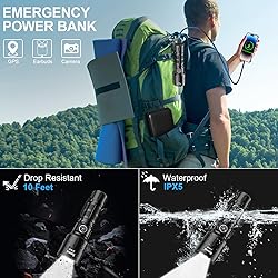 Rechargeable Flashlights High Lumens, Super Bright