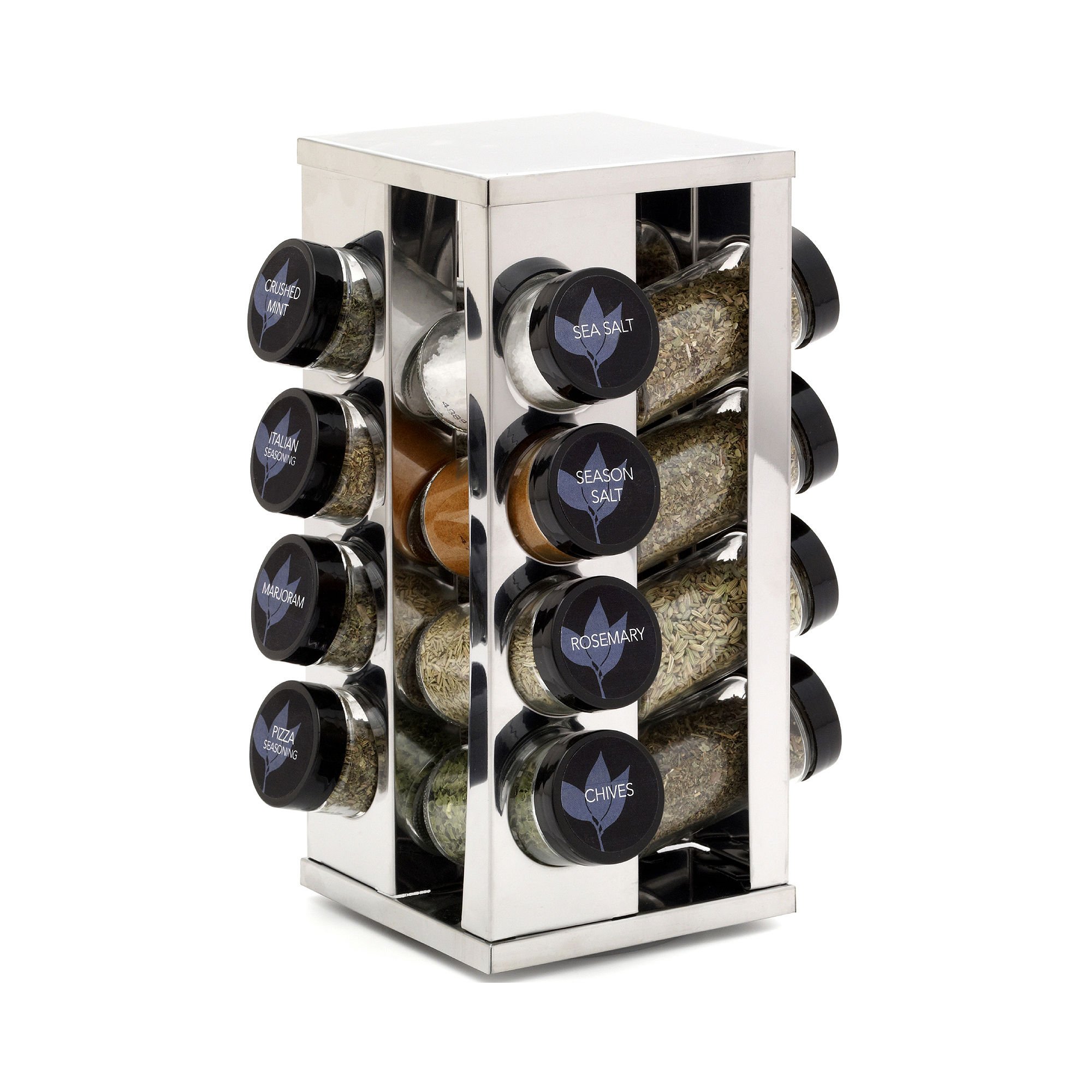 Mua 16 Jar Heritage Revolving Countertop Spice Rack Organizer with