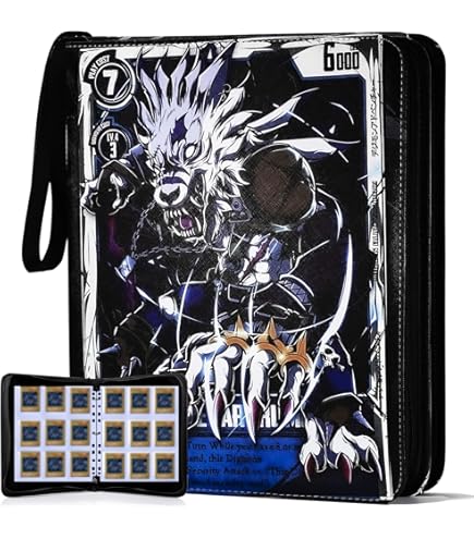 Amazon.com: Digimon Collectible Card Game Carddass 4 Pocket Binder