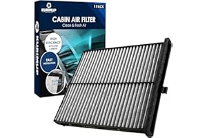 KURIMUP Premium Cabin Air Filter with Activated Carbon,Replacement for CF11811, Fit for Mazda 3 (2014-2018)/6 (2014-2021)/CX5.