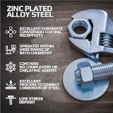 Keple M22 Flat Penny Washer Pack of 10 Zinc Plated Steel DIN ISO 125 view 5