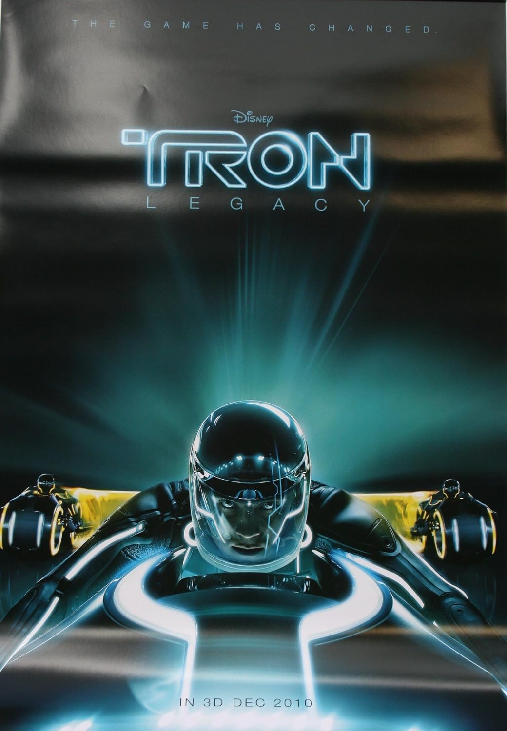 Disney Tron Legacy Garrett John Hedlund Movie Teaser Poster 40x27