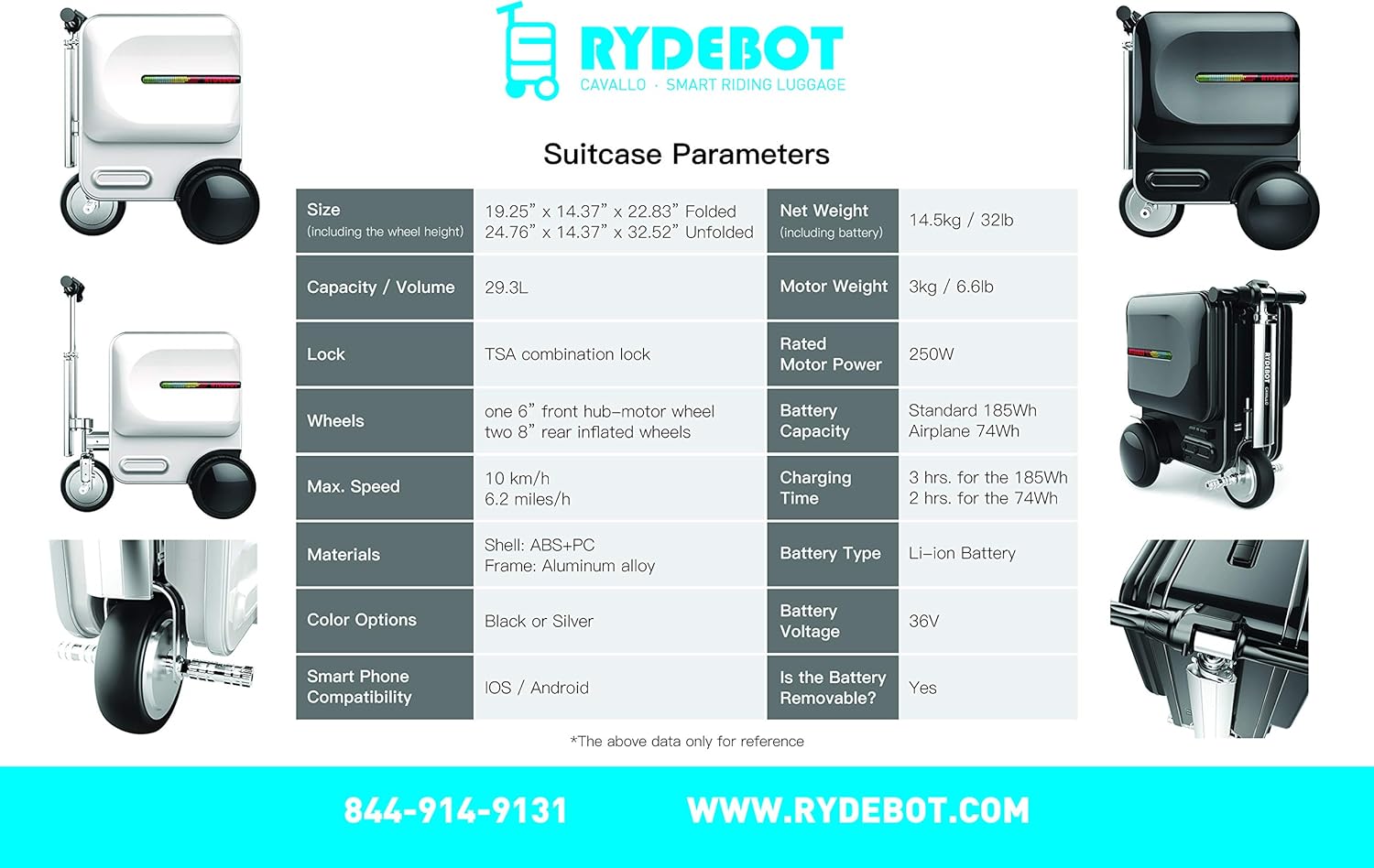 rideable suitcase video