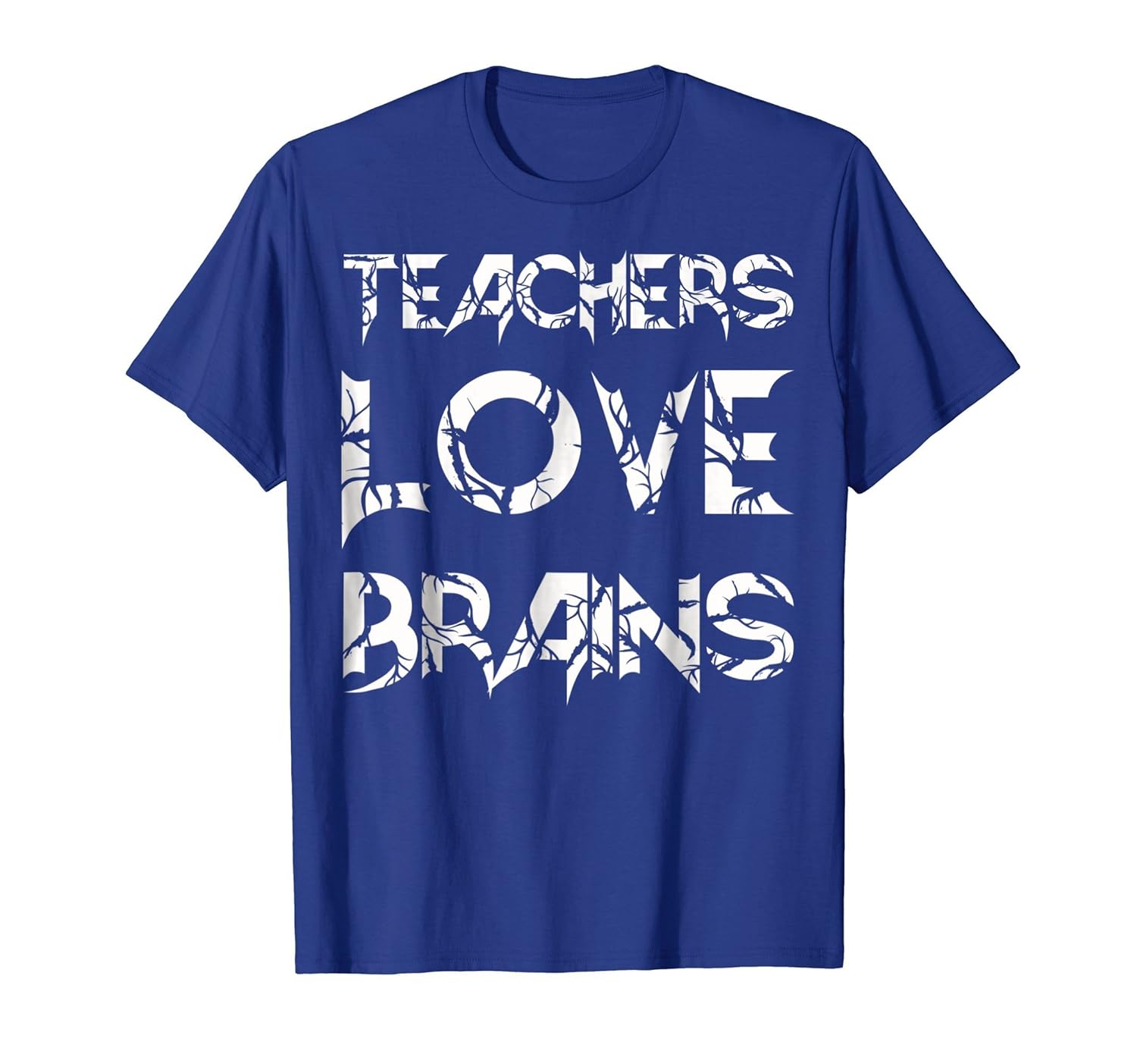 Teachers love brains Shirt Funny Halloween Gift for Teachers-Rose