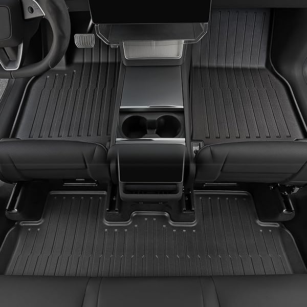GALVAGNITE FLOOR MATS FOR 2026 2025 TESLA MODEL Y JUNIPER, FULL COVERAGE ALL WEATHER FLOOR MAT CARGO LINER TRUNK MAT FRUNK BACKREST MATS ACCESSORIES (NOT FIT STANDARD)