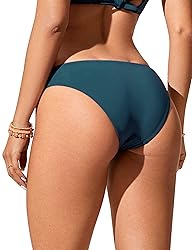 CRZ YOGA Womens Bikini Bottom Low Waisted Cheeky