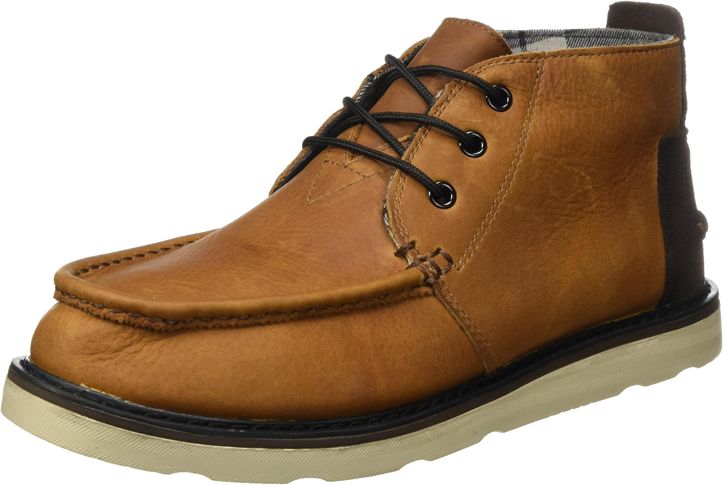 TOMS Men's Chukka Boots Pull Up/Waterproof Brown