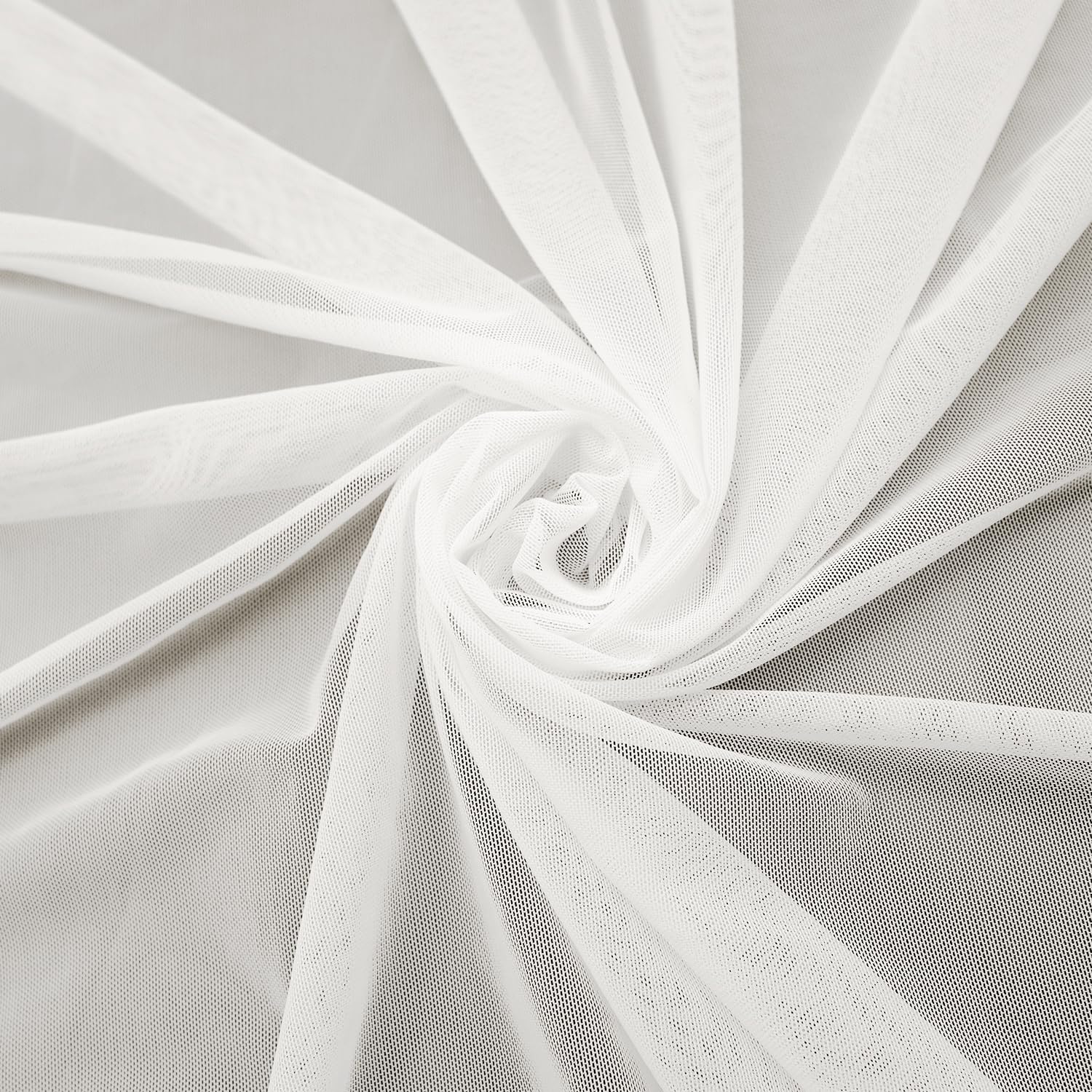 Mesh Fabric 4-Way Stretch Power Mesh 1 Yards Long