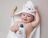 Paddington Baby Hooded Towel 100% Cotton 75x75cm Bear Embroidery view 7