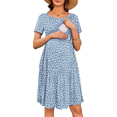 princess polly baby blue dress Amazon Best Sellers: Best Maternity Nursing Dresses