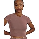 Organic Basics Womens Core Cotton Short Sleeve Baby Tee