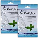 Hager Pharma Dry Mouth Drops - Mint - Gluten Free - 2 oz (Pack of 2)