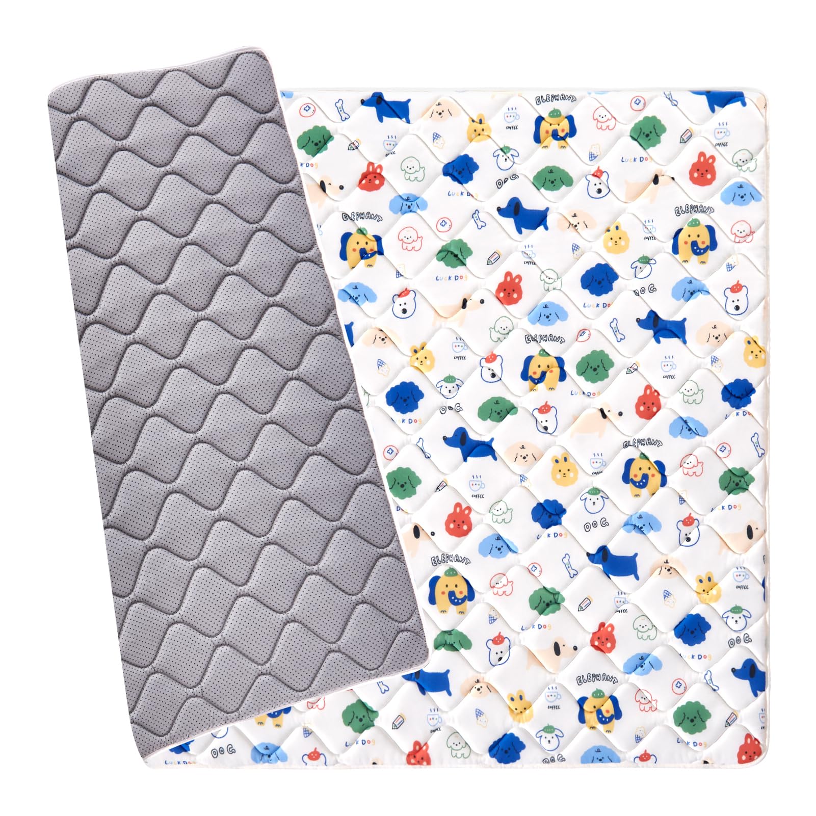 Photo 1 of VIVIDVIBEBEARPAS Premium Foam Baby Play Mat 47''x47'',Thick One-Piece Crawling Mat,Odorless Baby Mat Floor Mat,Non-Slip Cushioned Baby Playmat Infants,Babies,Toddlers. Machine Washable Easy Care.