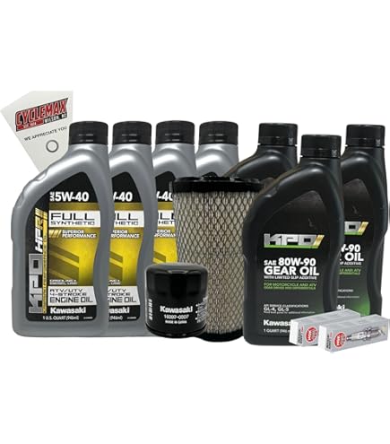 Amazon.com: Kawasaki KPO Oil Change Kit KRX 1000 KRX 4 Teryx Teryx