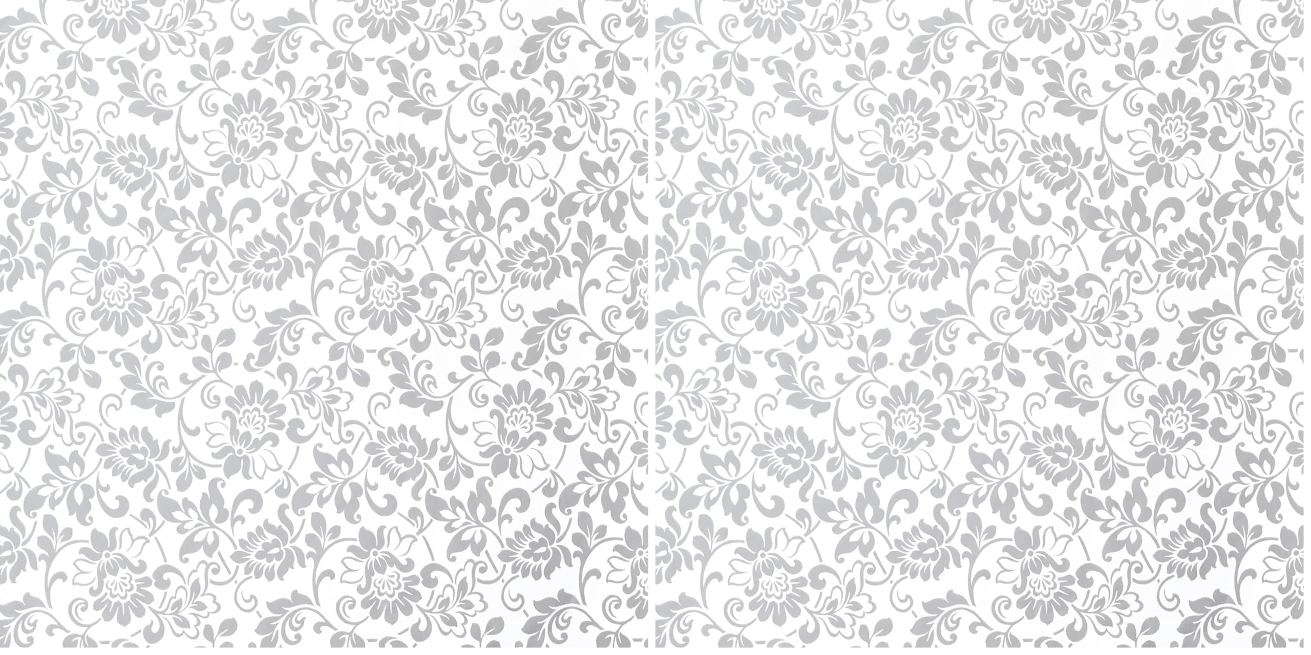 Fablon FAB10134 45 cm x 2 m Roll Heritage, Silver (Pack of 2)