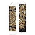 PLIGREAT 2 Pack Mandala Pattern Wall Hangings, Aesthetic