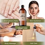 Essican Purelife Pure Sweet Almond Oil 1000ml Cold Pressed Carrier Oil view 4