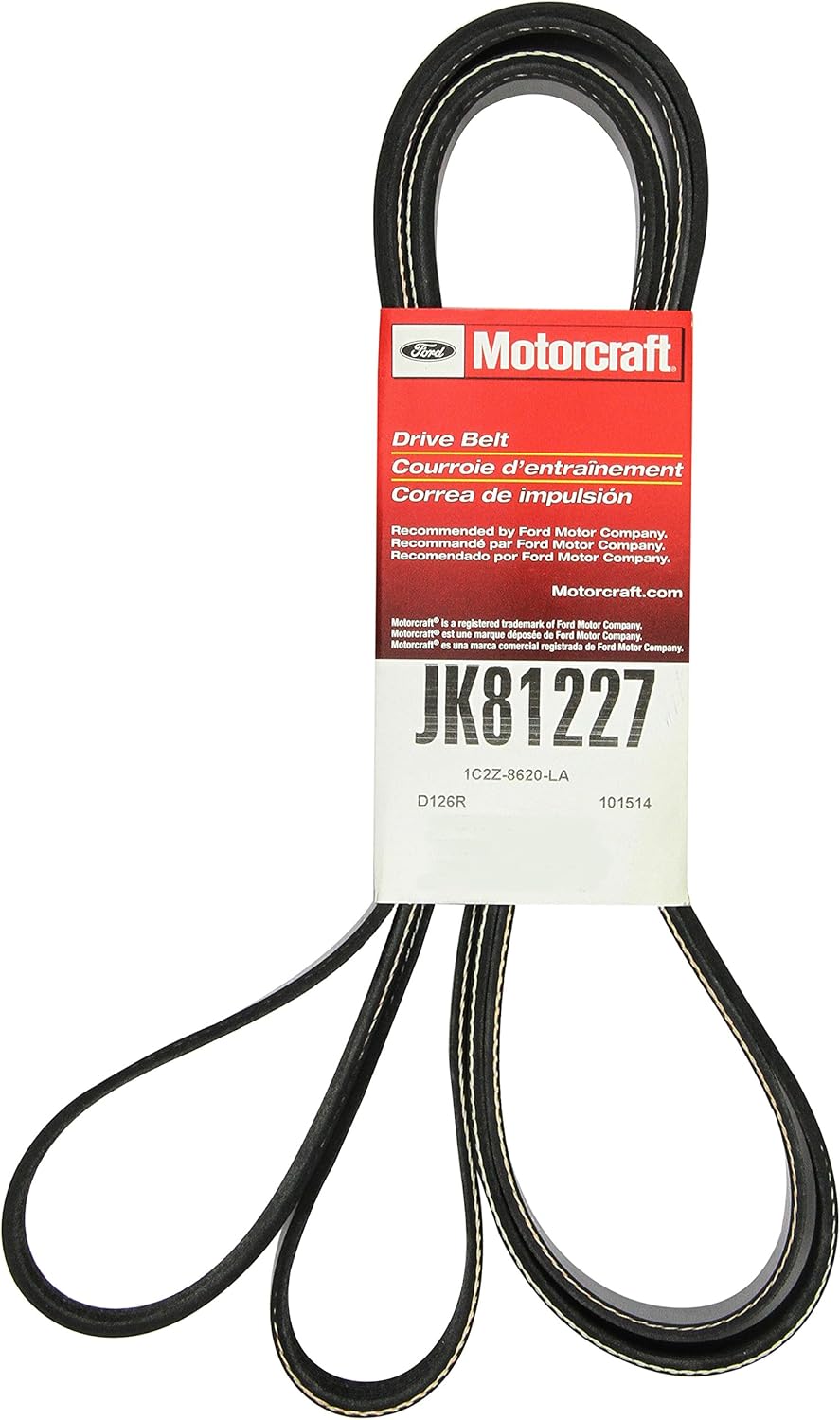 Motorcraft JK81227 V-Ribbed Belt: Automotive