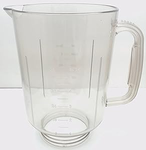 Plastic Blender Jar for Blenders, KSB3 & KSB5 Models, KSBGGC 9704200, 9704200P