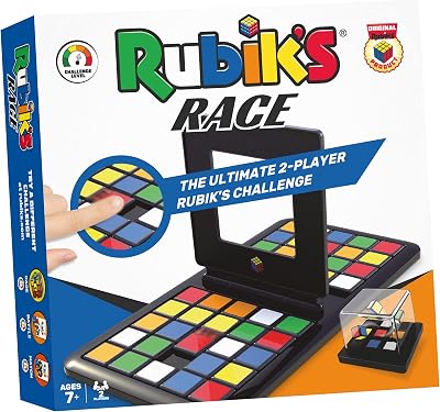 Ideal Rubik's Race Game 2 Player Family Challenge Ages 7+