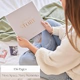 Bibi & Beau Baby Memory Book 136 Pages Birth to 5 Years Gold Foil Cover view 5