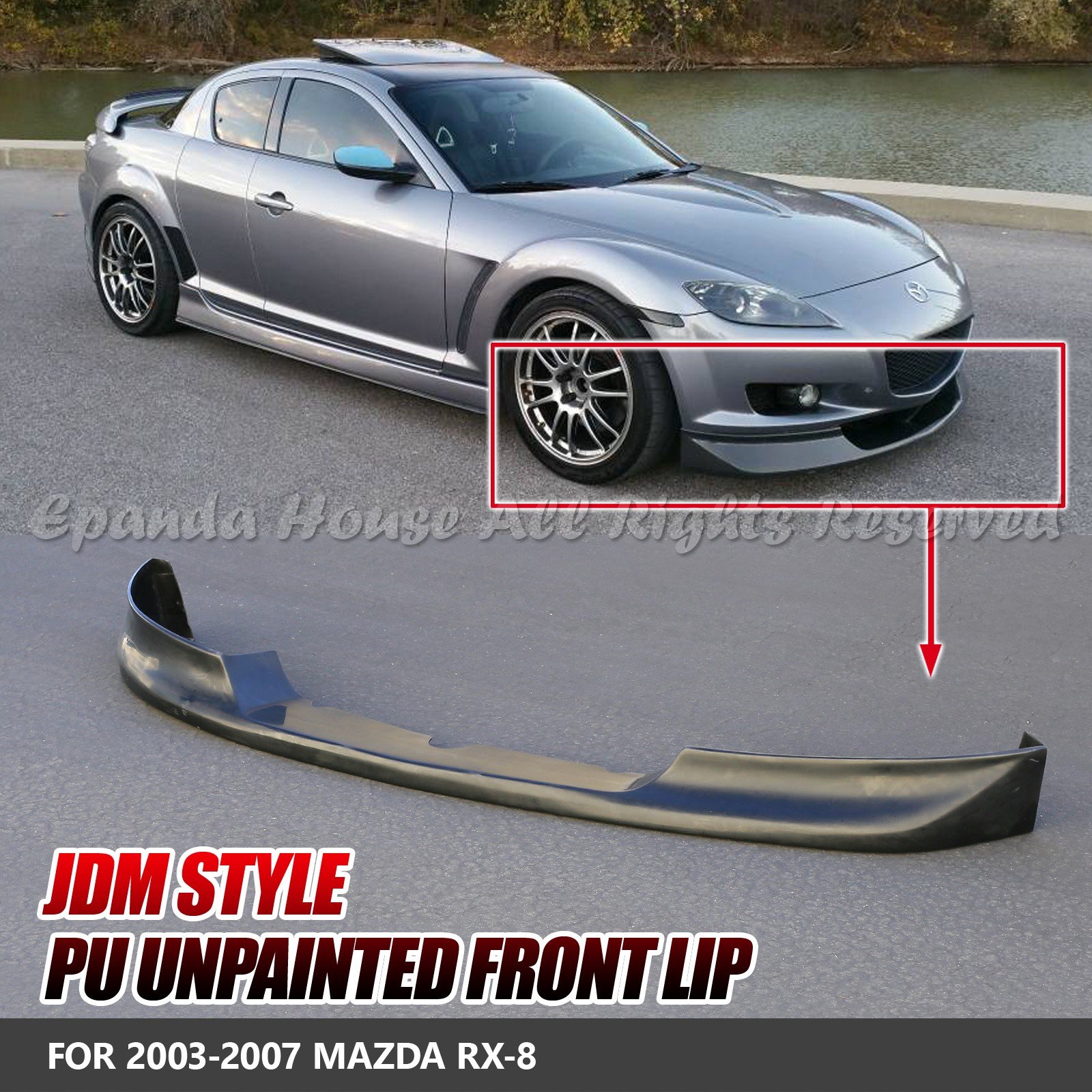 Car Styling Spoilers & Wings Car Tuning & Styling Parts lip Mazda RX8