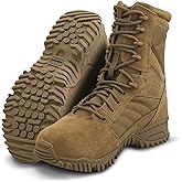 Altama Unisex Foxhound SR 8" Suede Leather Tactical Work Boots | Lightweight Slip-Resistant Hiking Footwear with High-Traction Outsole
