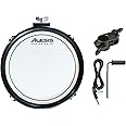 Alesis SE Surge/Command 8 inch Mesh Drum Pad with Clamp and Silverline Audio 10ft Trigger Cable Bundle [Compatible with Roland/Yamaha/Simmons/Ion]