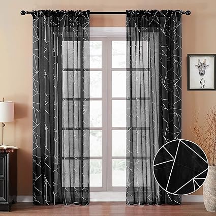 90 Sheer Curtains