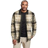 Eddie Bauer mens Eddie Bauer Faux Shearling Lined Shirt Jacket