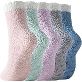 Runyizhenzhi Warm & Cozy Gifts for Women, Fluffy Fuzzy Sock, Plush Sleeping Slipper Socks - Soft Warm Fabric