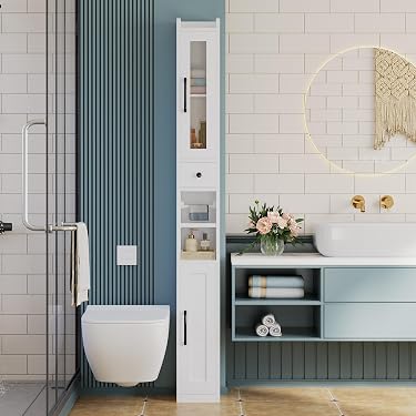 4 Paniers Organisateurs Muraux Adhésifs - Transparents, Pour Porte, Sous évier, Cuisine, Salle De Bain, Rangement