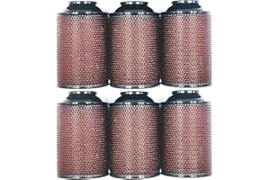 Gun Safe Dehumidifier, Moisture Absorbers, FULLBOW 200g Desiccant Canister for Gun Case, Tool Box, Firearms - No Cobalt II Chloride (6 Units)