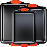 Premium Non-Stick Baking Sheets Set of 3 - Deluxe