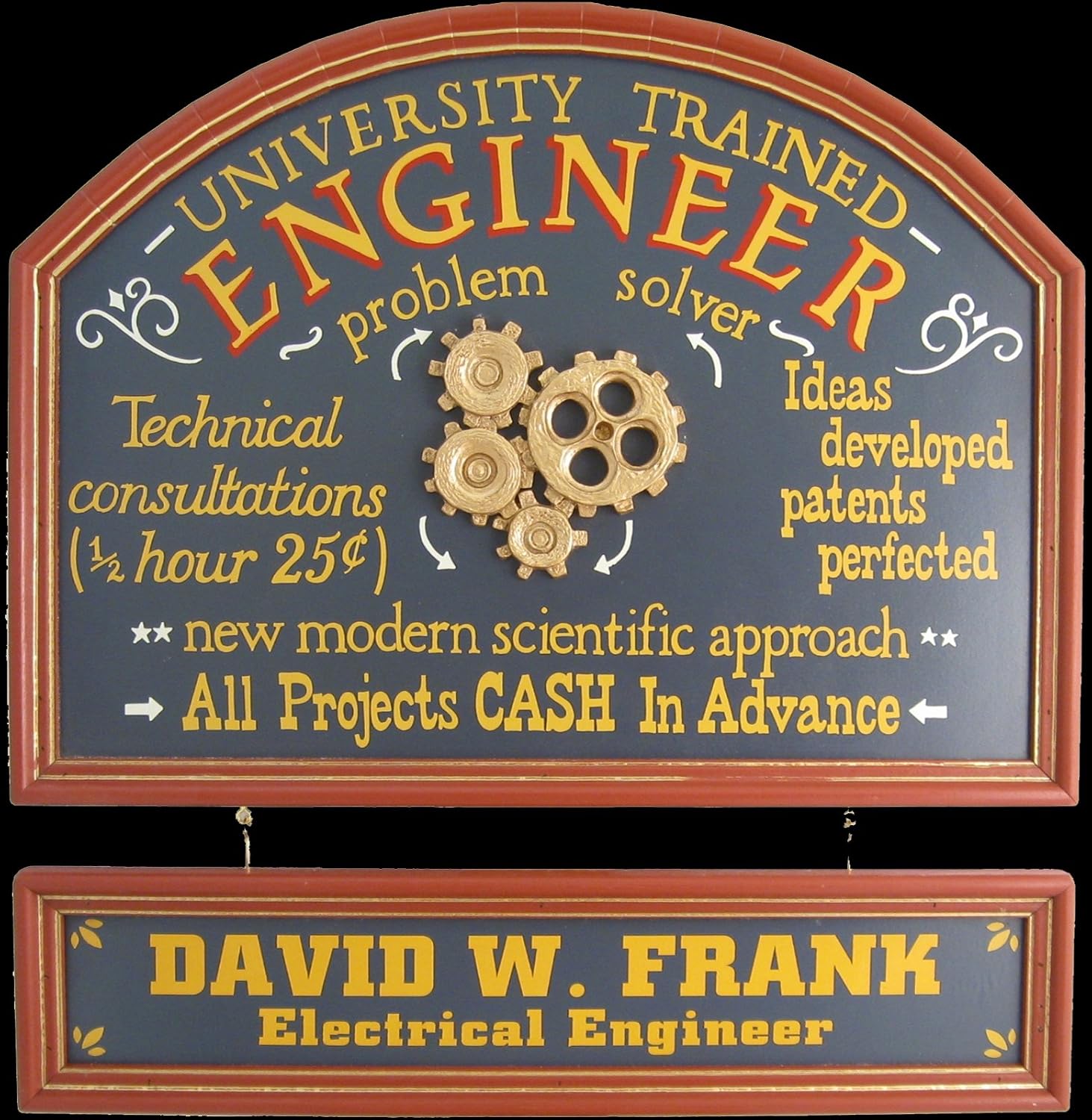 Handcrafted Engineer Sign Everything Else
