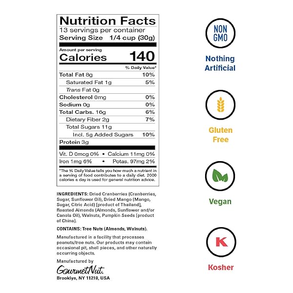 POWER UP TRAIL MIX, MEGA OMEGA TRAIL MIX, NON-GMO, VEGAN, GLUTEN FREE, NO ARTIFICIAL INGREDIENTS, GOURMET NUT, 14 OUNCE BAG