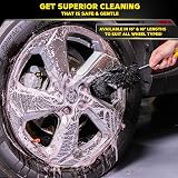 Meguiar's X1902EU Supreme Microfibre Wheel Brush, Medium, 37cm x 8cm view 5