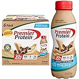 Premier Protein Shake, Café Latte, 30g Protein 1g