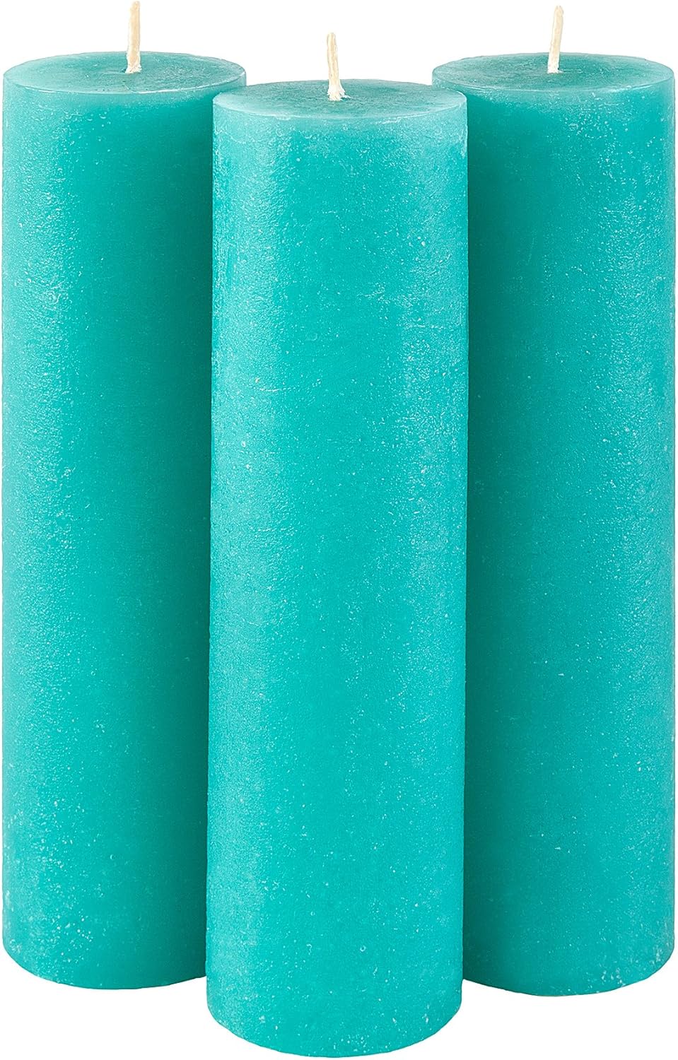 Candle Atelier Turquoise Sea 2" x 7.5" Handmade Pillar