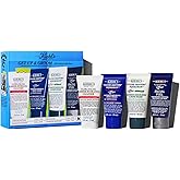 Kiehl's Men's Skincare Routine and Shaving Kit Gift Set, $92 Value, Includes Face Wash, Shaving Cream, After Shave, and Moisturizer, Grooming Gift Set formulated for all Skin Types