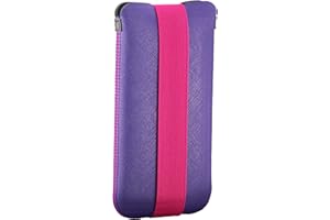 OneJoy Phone Sleeve, Phone Pouch, Phone Bag, Smart Phone Pouch, Smart Phone Bag, Large Phone Bag, AJ18-PX505 Purple