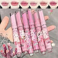 Amazon.com : KTouler 6 Colors Cute Jelly Lipstick Set, Shine