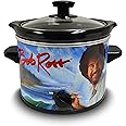 Uncanny Brands Bob Ross 2 Quart Slow Cooker- Happy Little Tree Appliance